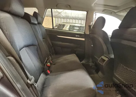 2012 Subaru Outback 2.5I Premium z USA, uszkodzony, nr VIN 4S4BRCGC5C3255760